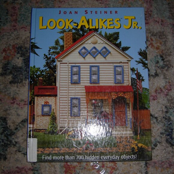 Joan Steiner Look-Alikes Jr. Hidden Objects Book - Picture 1 of 3
